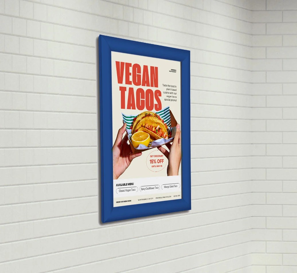 Coloured Poster Frames Coloured Poster Snap Frames