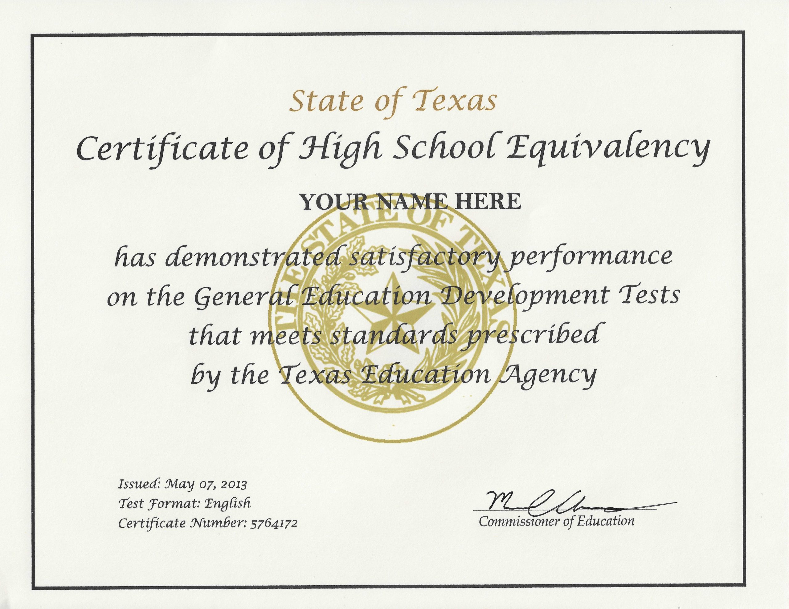 Fake TX GED • Fake GEDs • Fake Diplomas