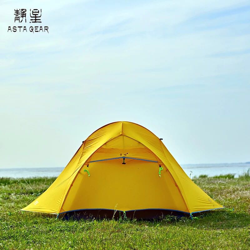 ASTA GEAR 1 Person Outdoor Ultralight Camping Tent 20D Professional