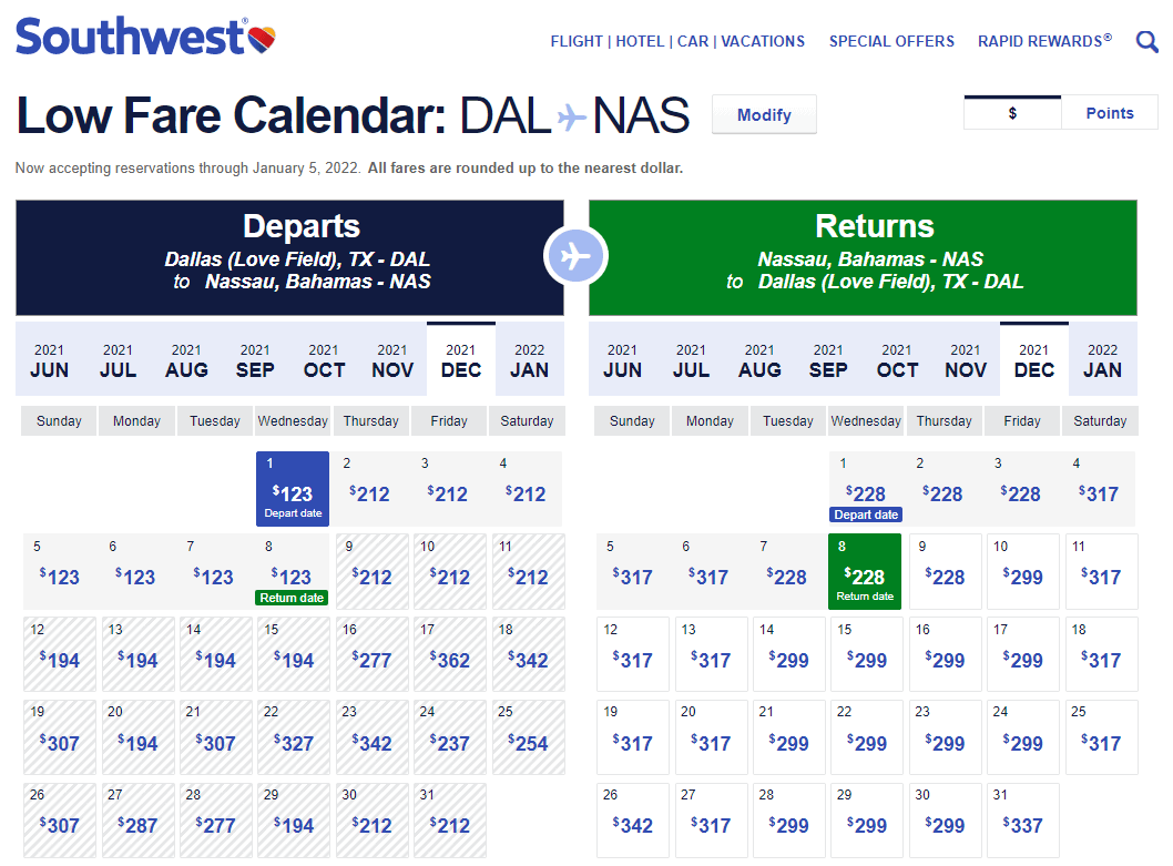 Cheap Flights Dallas to/from Nassau, Bahamas 351 r/t [October