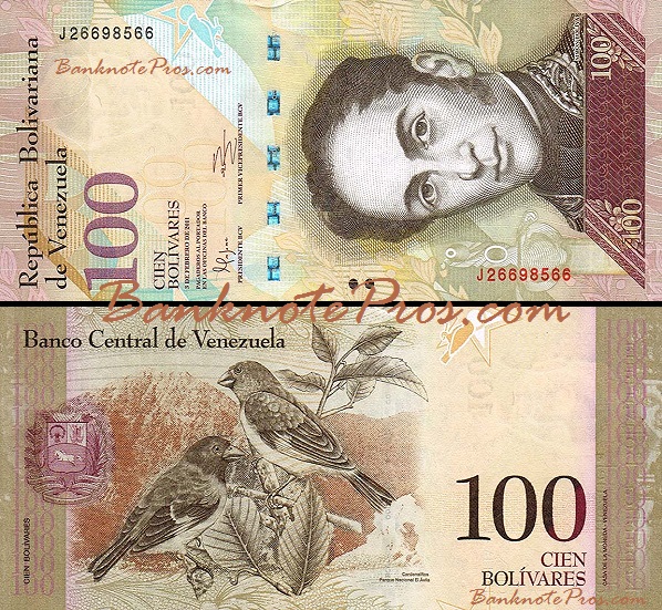 100 Venezuelan Bolivar Fine Condition Cheapest Dinar, Buy Iraqi