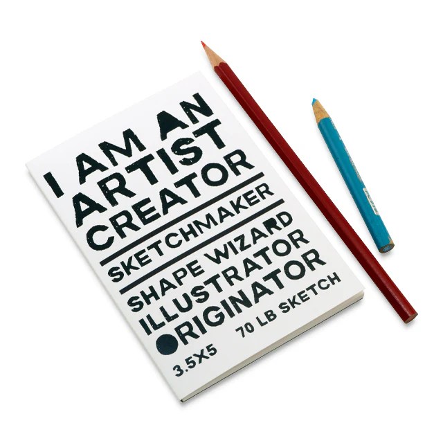 Cheap Joe's Sketchmaker Drawing Pad Glue Bound, 31/2" x 5" Cheap