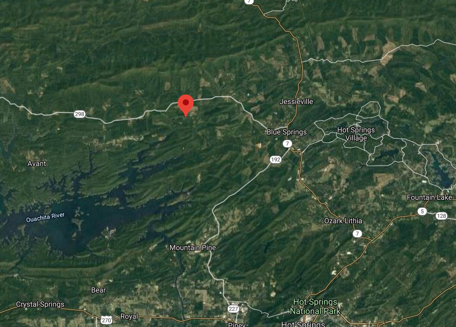 Jessieville, AR Land Under 5,000 Land Under 5,000 Rare Find in this