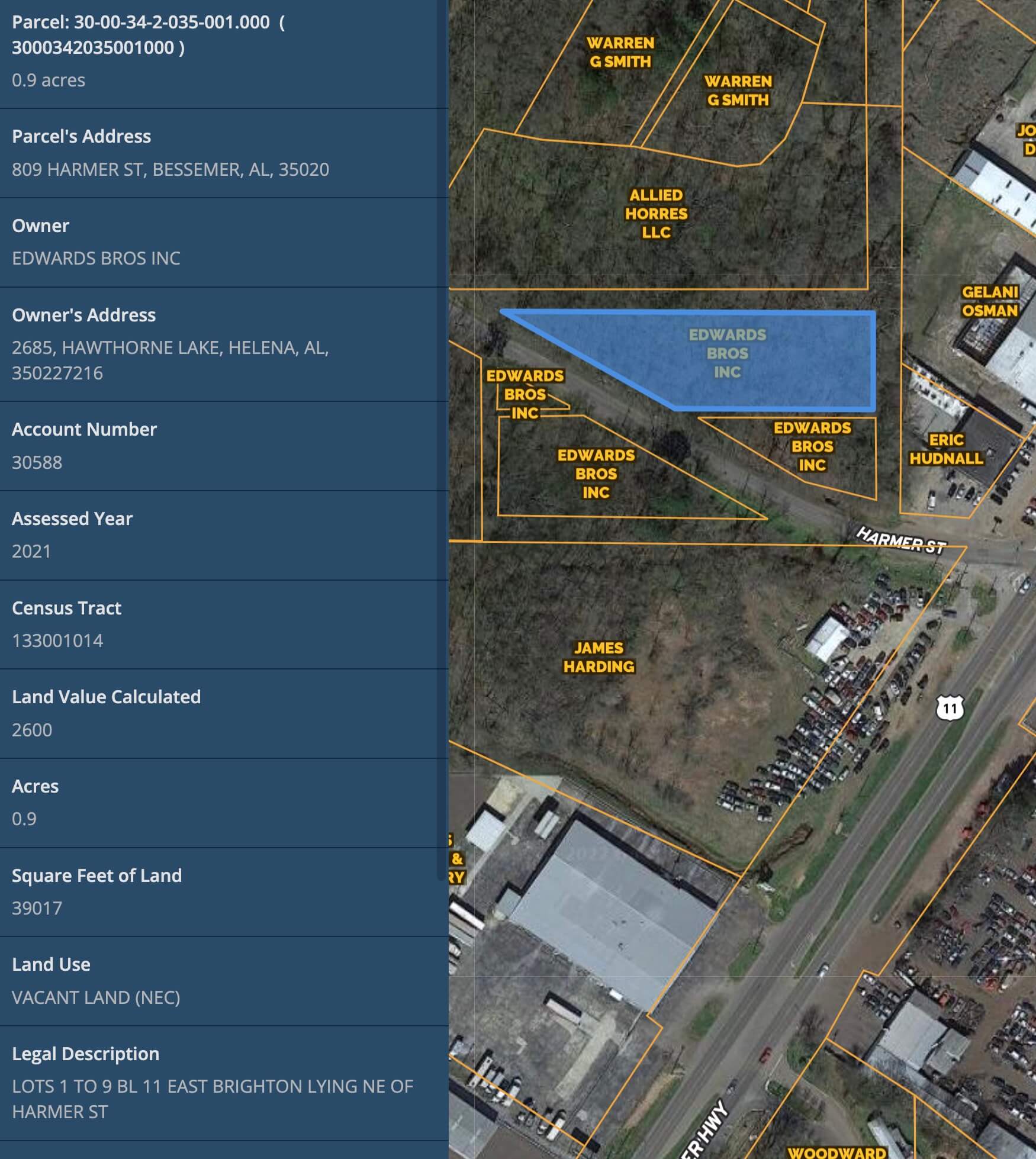 Low Cost Land! Super Low Cost Land for 9 Lots Low Cost Land Deal