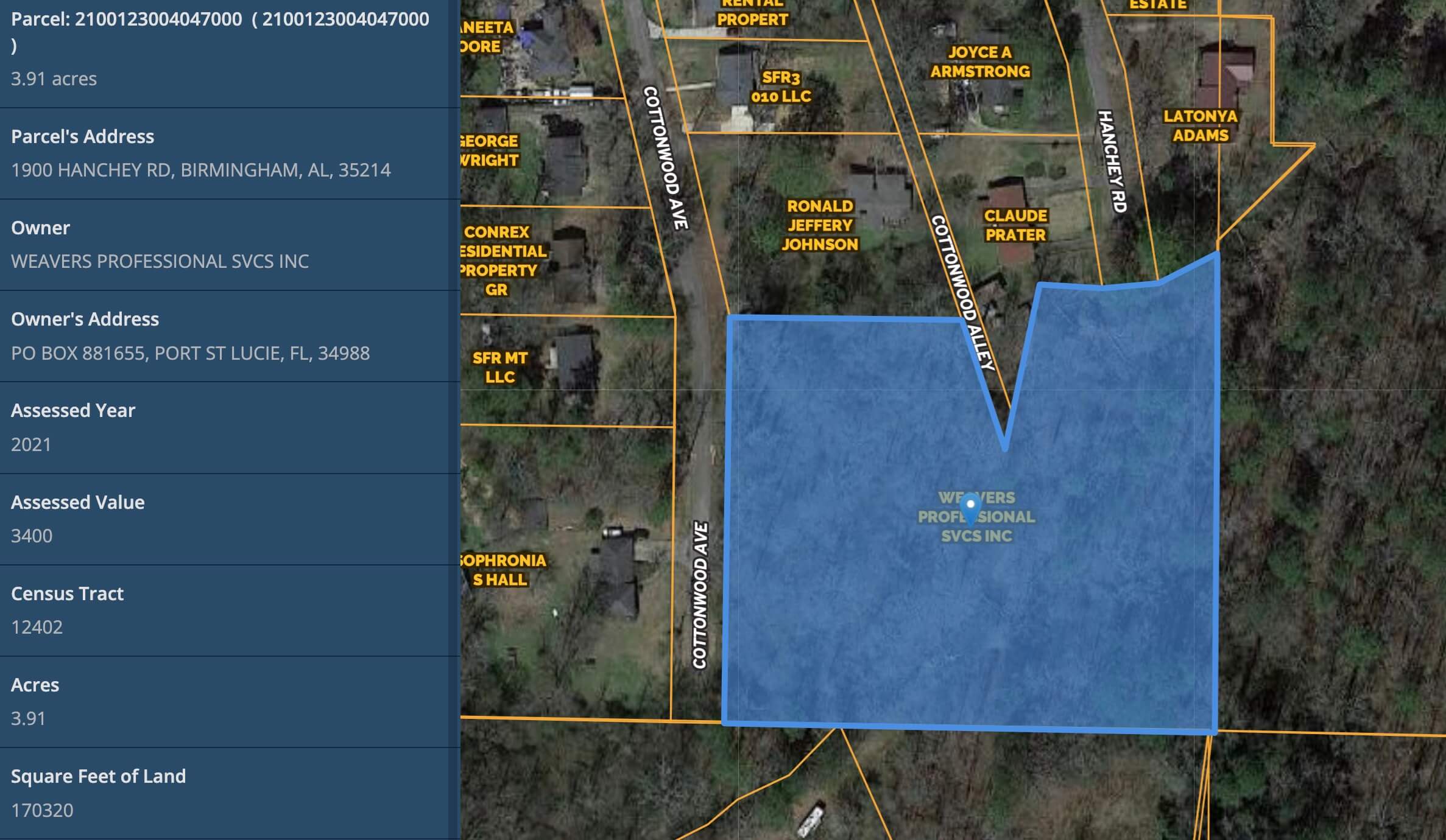 Land in Large City Alabama City Land Land in Large City