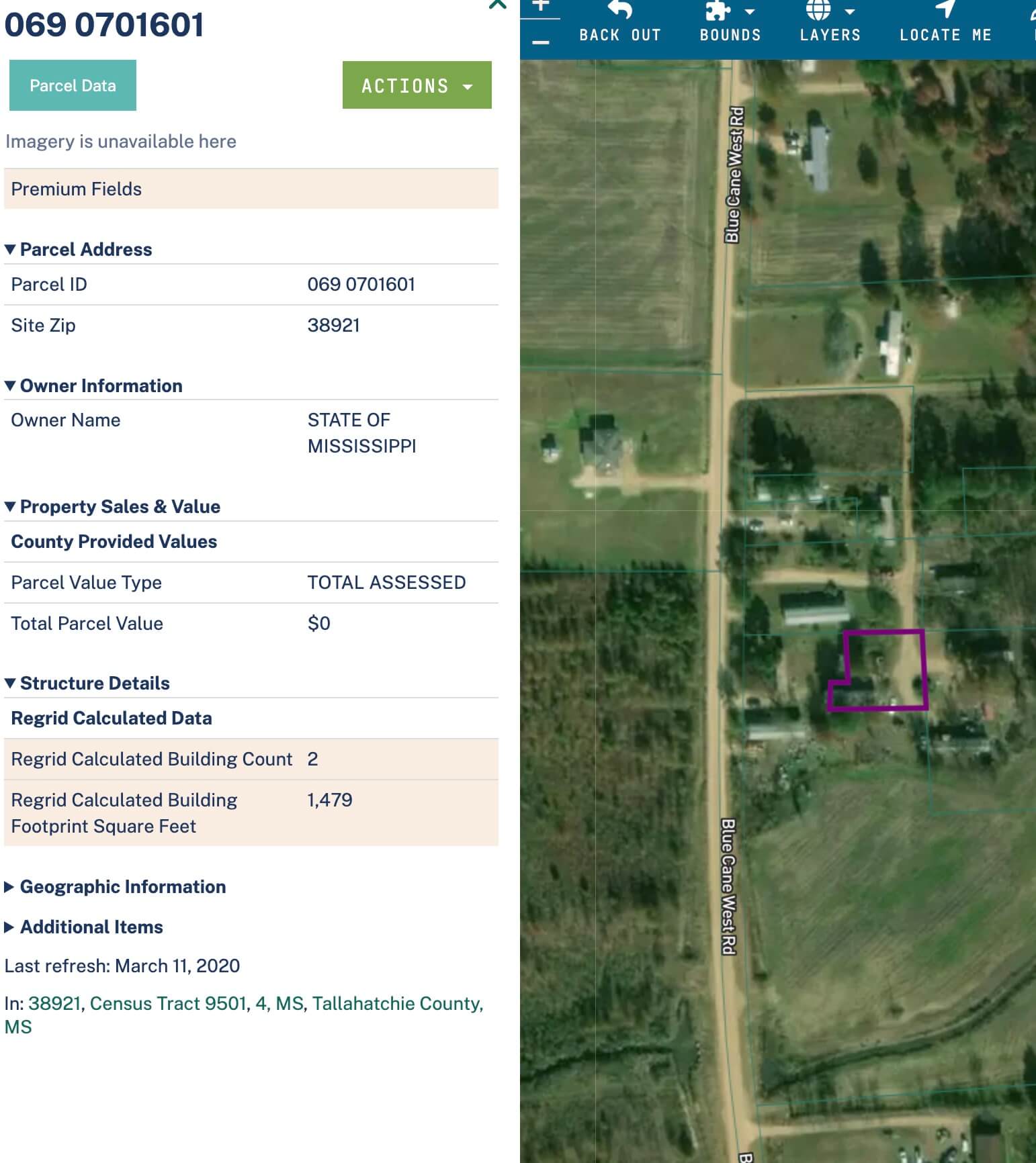 Property for Sale off Dirt Road! Country Area Property for Sale off