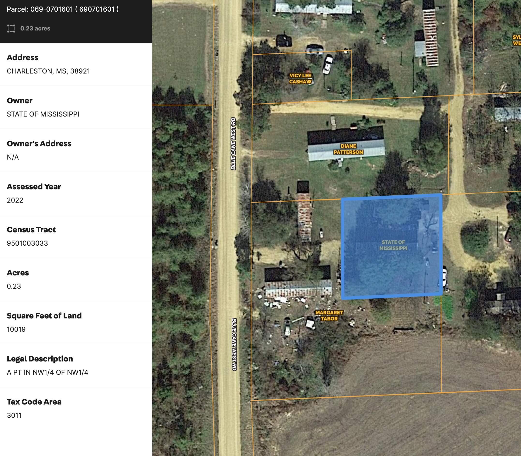 Property for Sale off Dirt Road! Country Area Property for Sale off