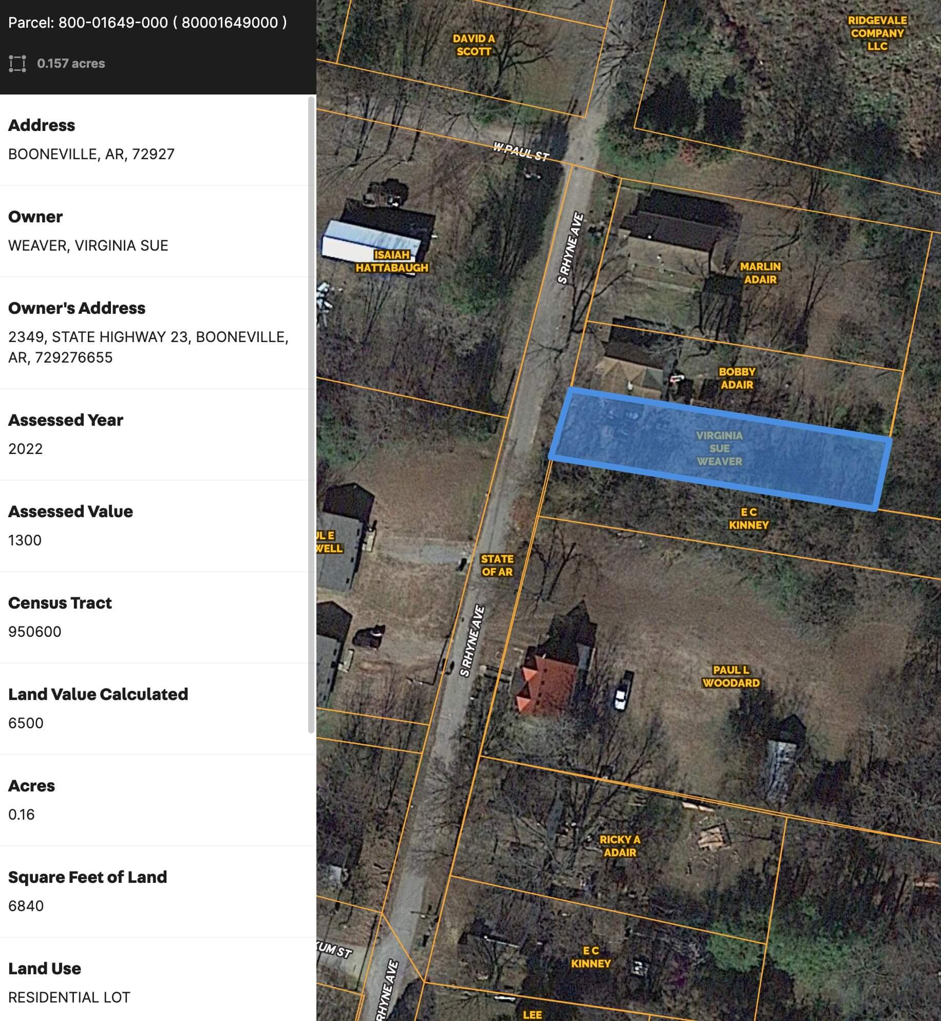 Booneville AR Real Estate Raw Lot Booneville AR Real Estate