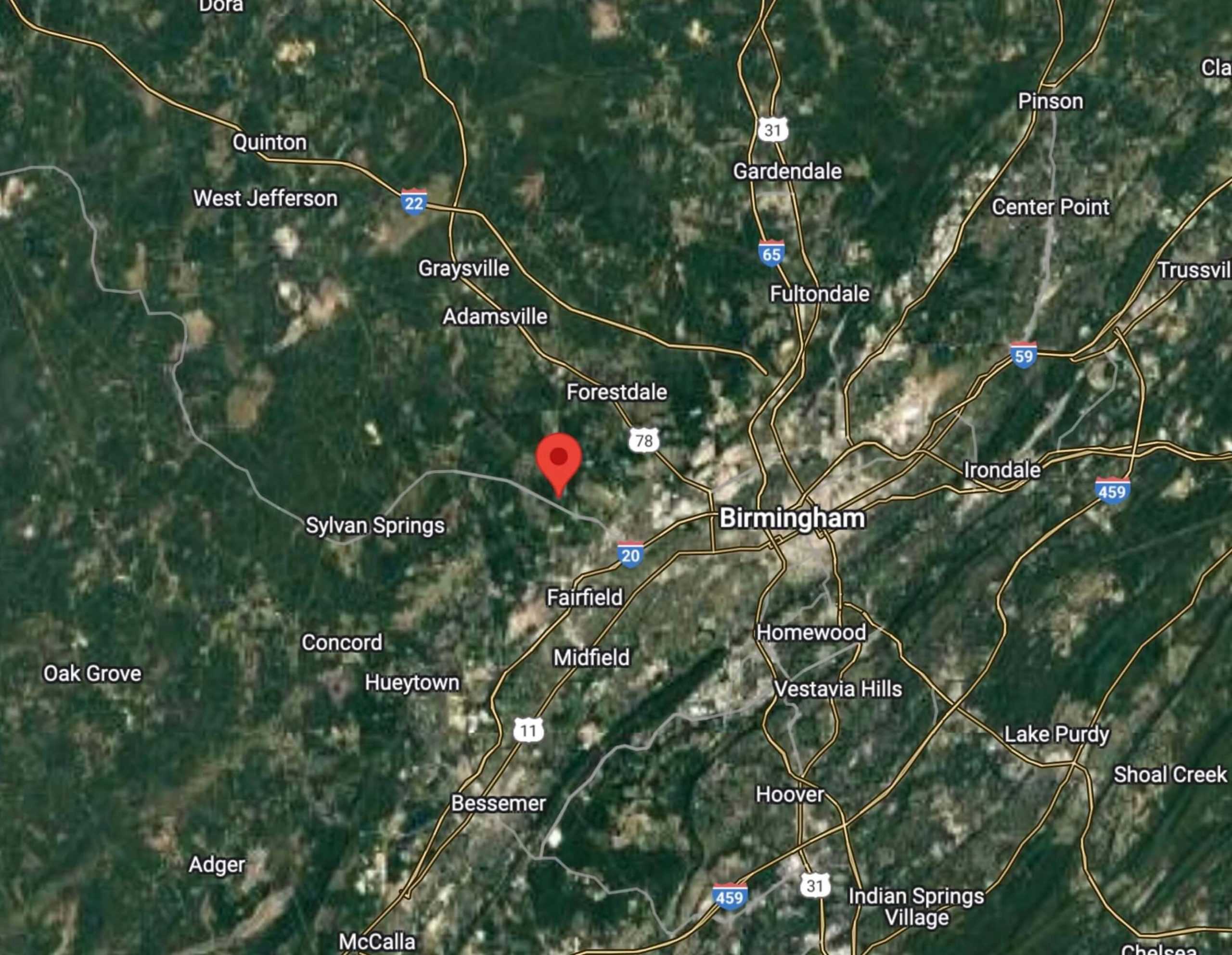 Close to 5 Acres Alabama Close to 5 Acres