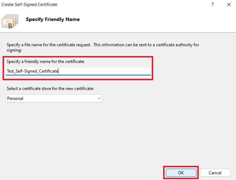 How to Create a Self Signed Certificates in IIS?