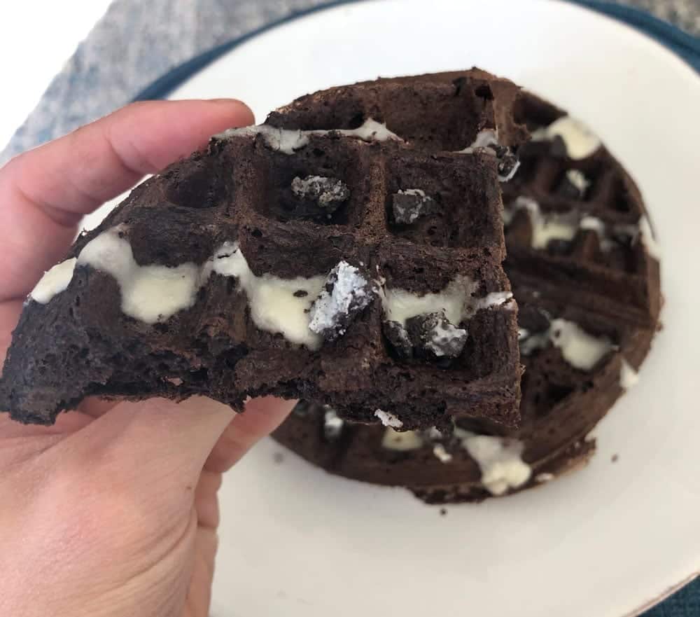 HighProtein Oreo Waffles With 18g Protein