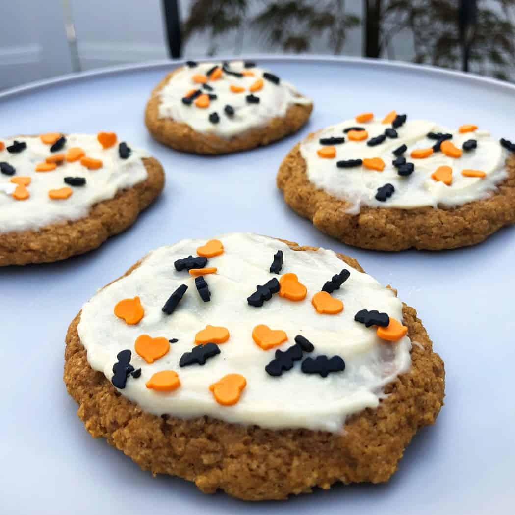 The Softest Protein Pumpkin Cookies Cheat Day Design