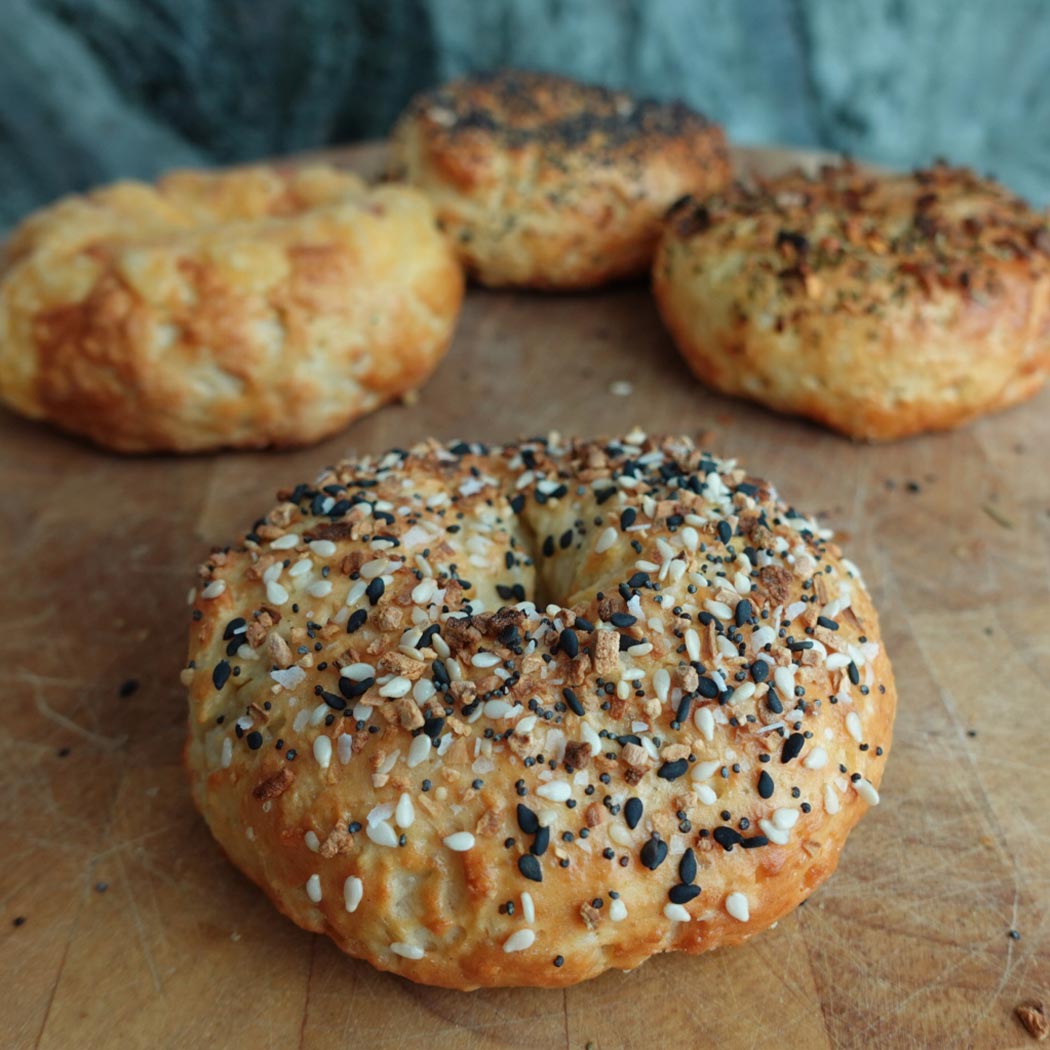 Quick & Easy Protein Bagels with 14g Protein