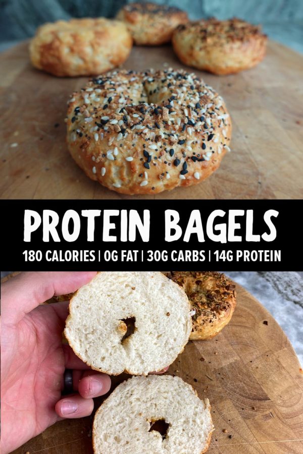 Quick & Easy Protein Bagels with 14g Protein