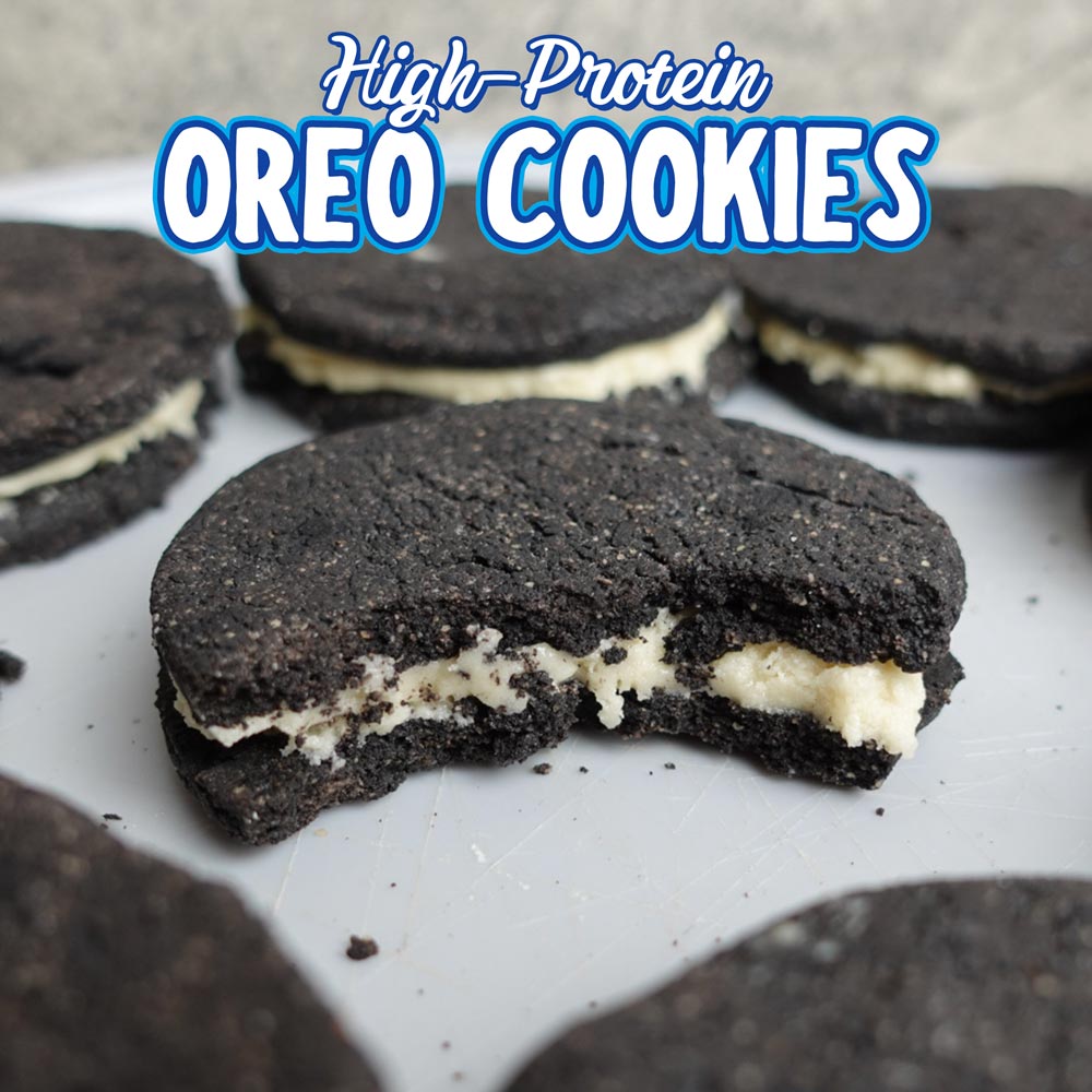 Healthy HighProtein Oreo Cookies