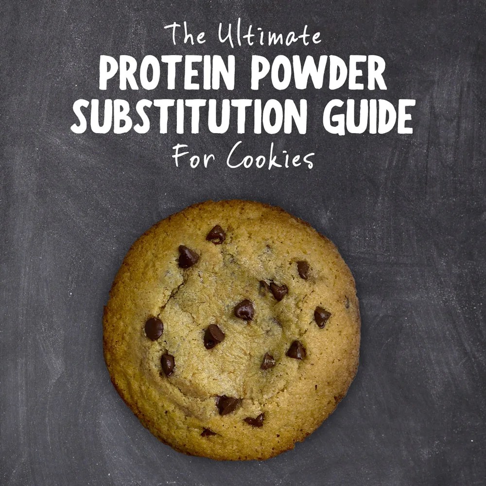 Baking With Protein Powder A Visual Substitution Guide