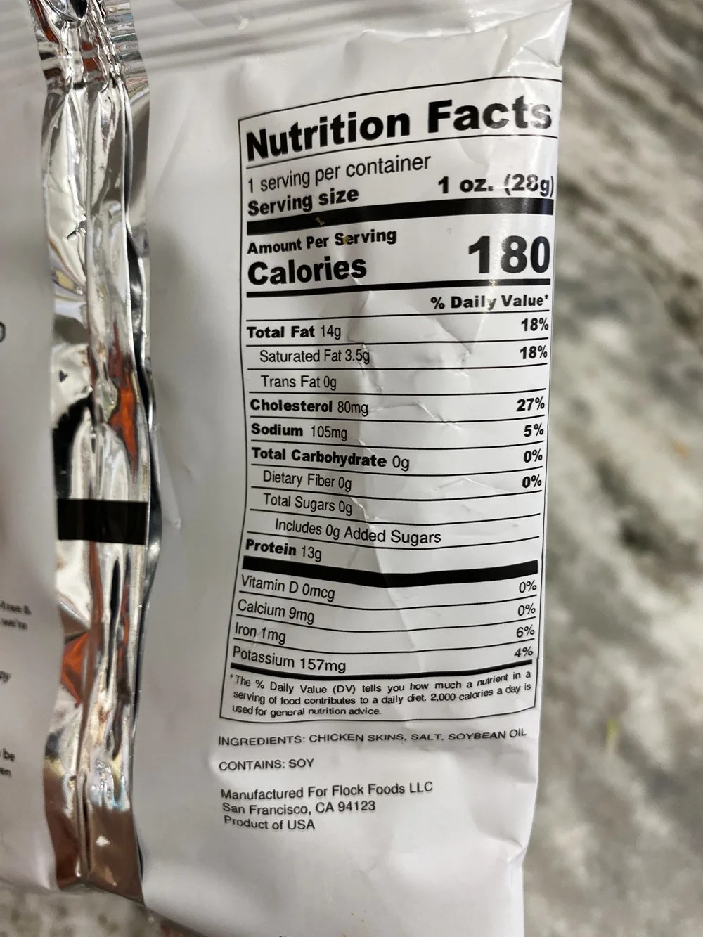 Fried Chicken Skin Chips My Review Of Flock Chicken Chips