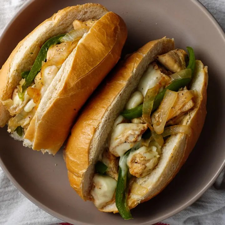 Easy Chicken Cheesesteaks In Just 15 Minutes