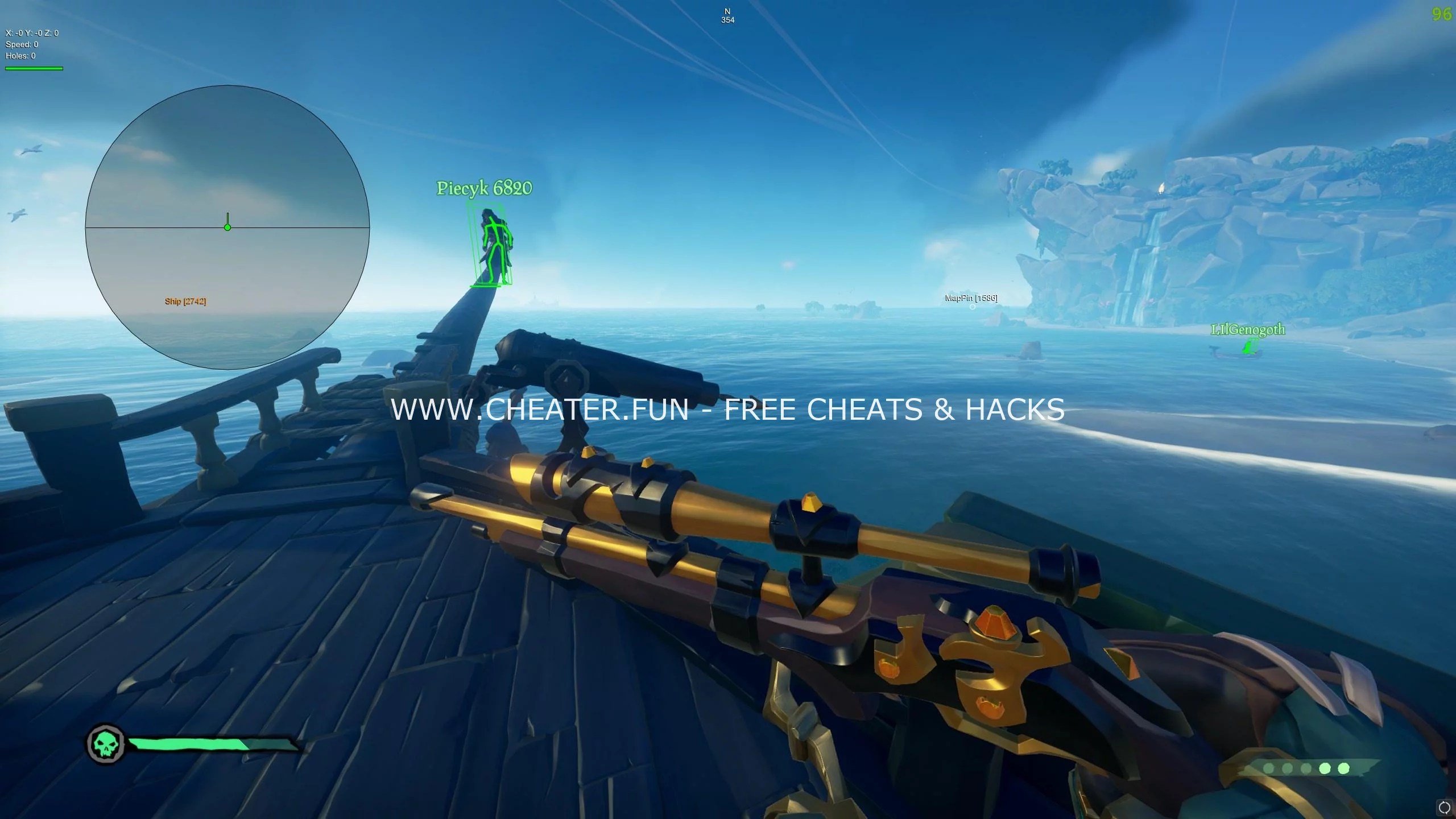 Free Cheat SotHook for Sea of Thieves ESP, Aim, Bhop, MapPins XCC