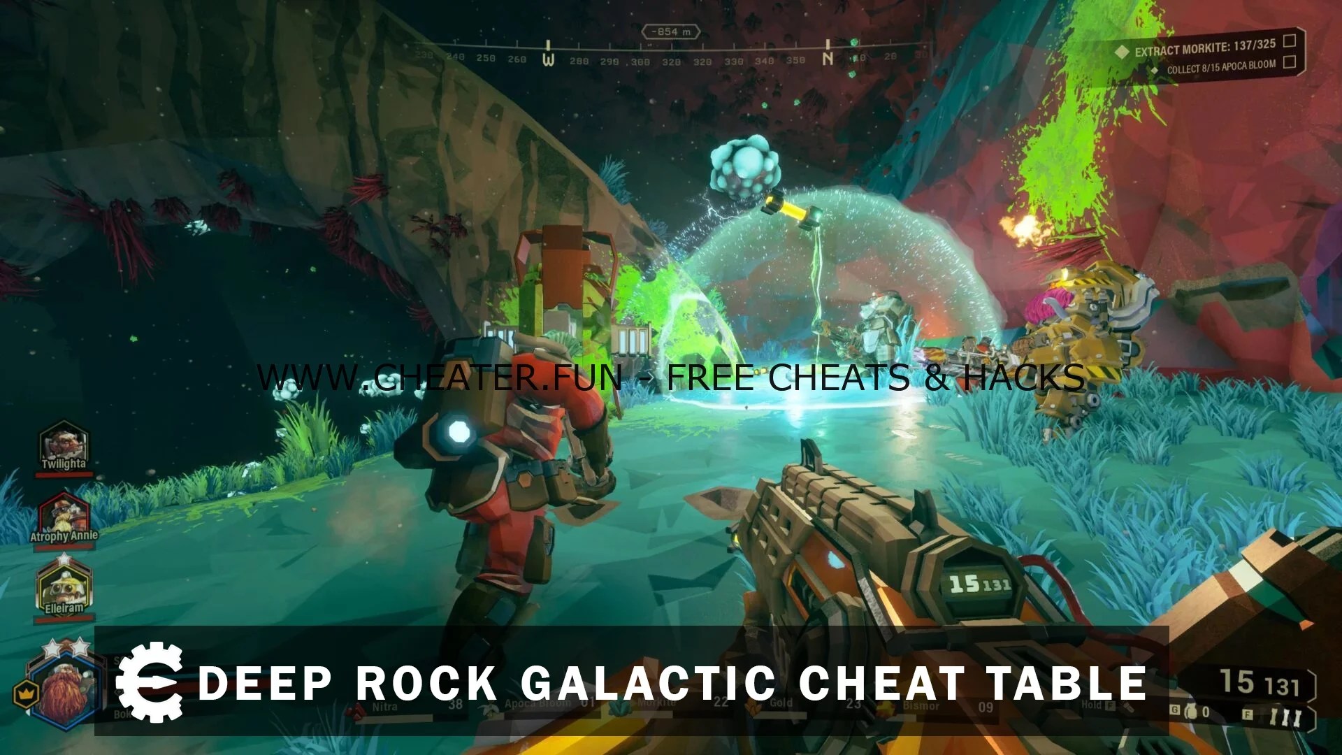 Deep Rock Galactic Cheat Table 2022 – Rapid fire, INF Ammo | Kintiltik A.C