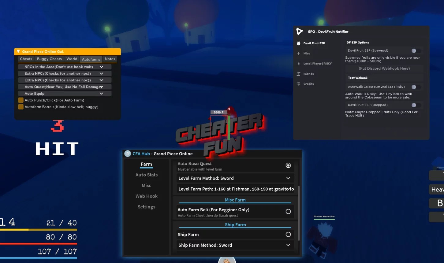 Grand Piece Online Hacks GPO Script PasteBin 2022 Printing By Harvey