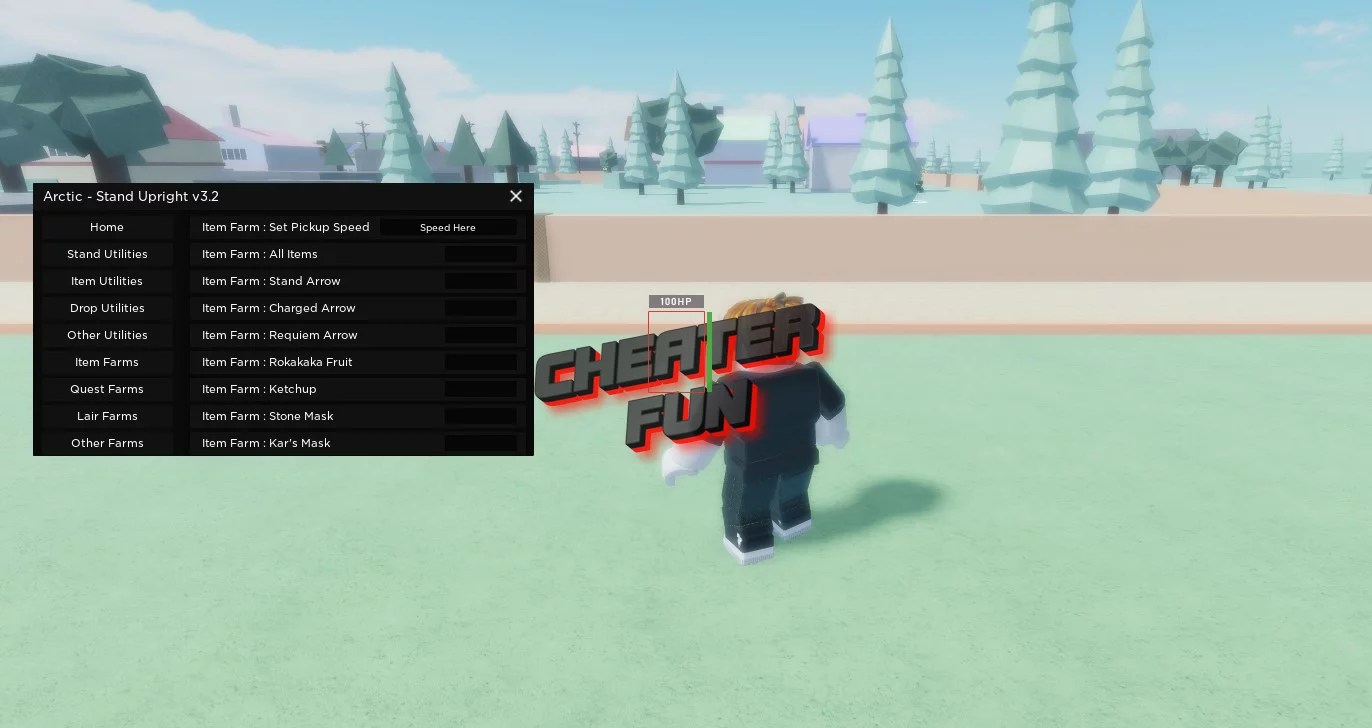 Stand Upright Rebooted Script Items Farm, Sort Tools & More