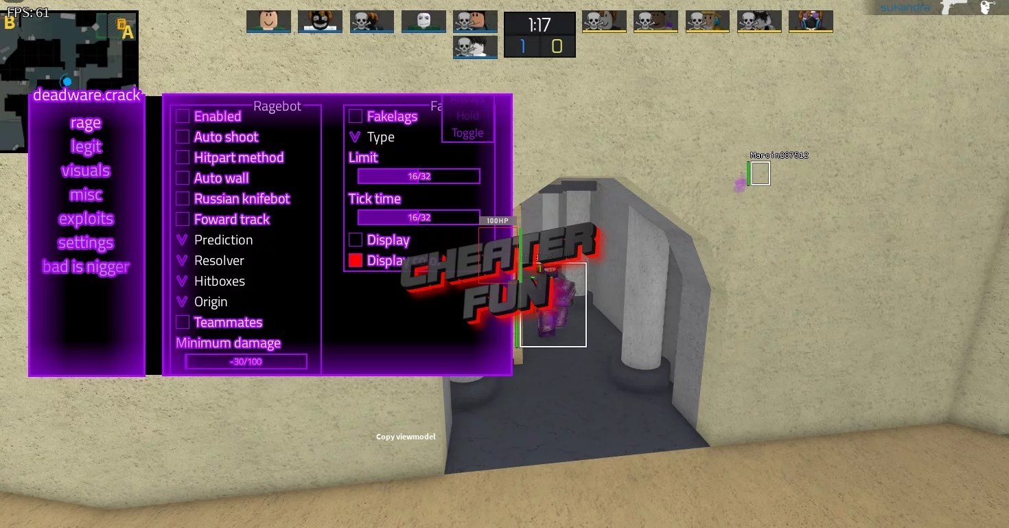 Counter Blox Script 2024 Rora Wallie