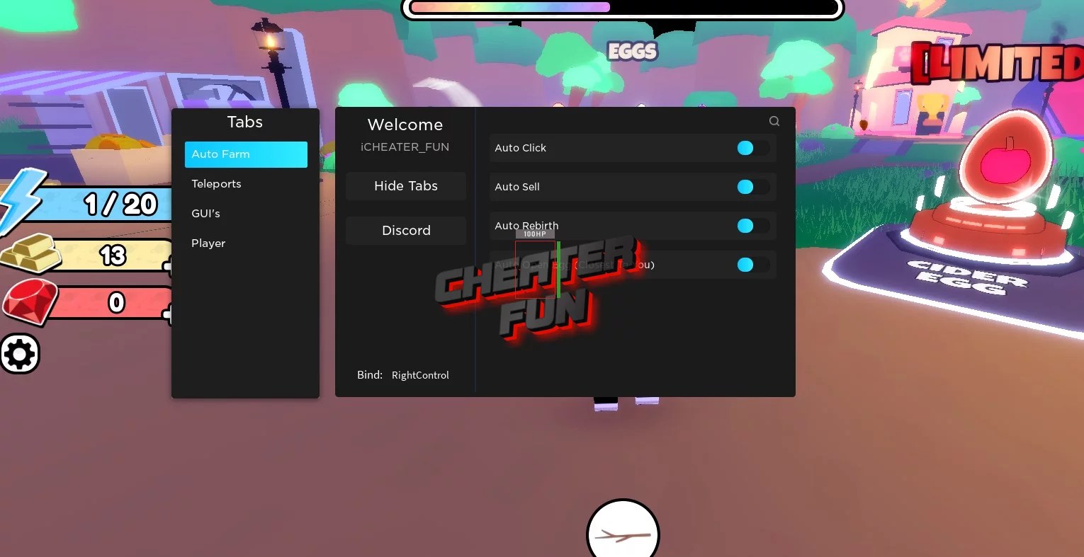 Space Simulator Reborn Script Auto Click, Auto Sell & More