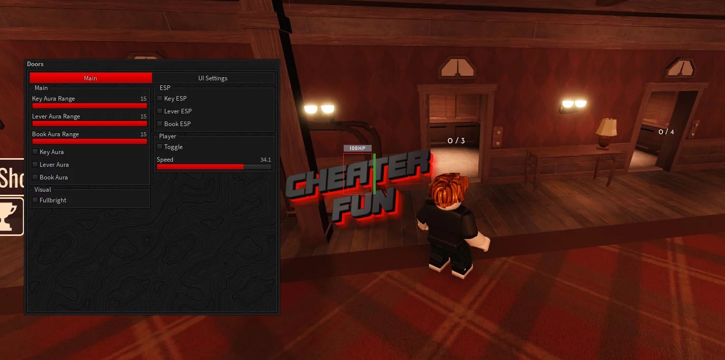 DOORS Script Key Aura, ESP, Speed & More » Download Free Cheats