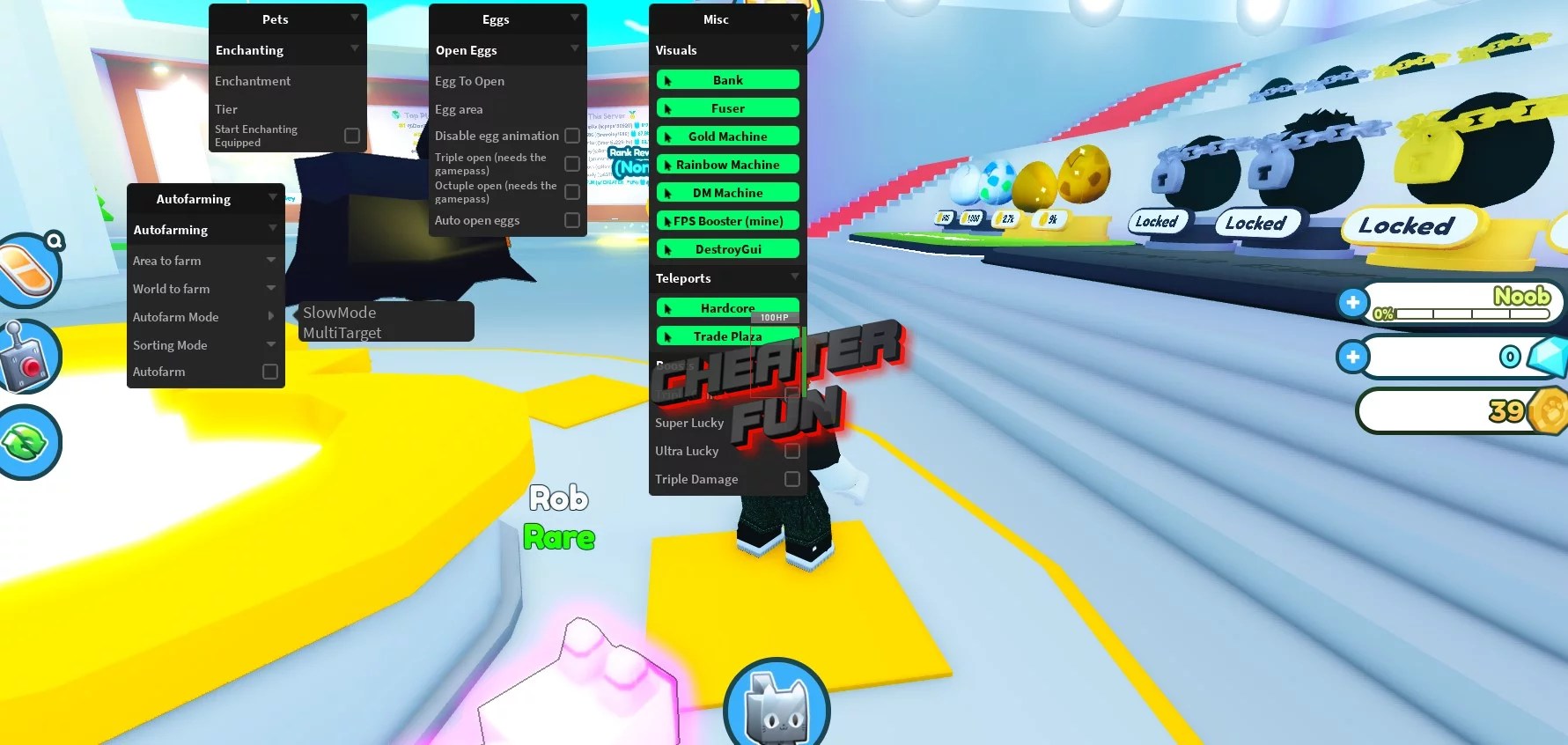 Roblox Pet Simulator X New AutoFarm Script