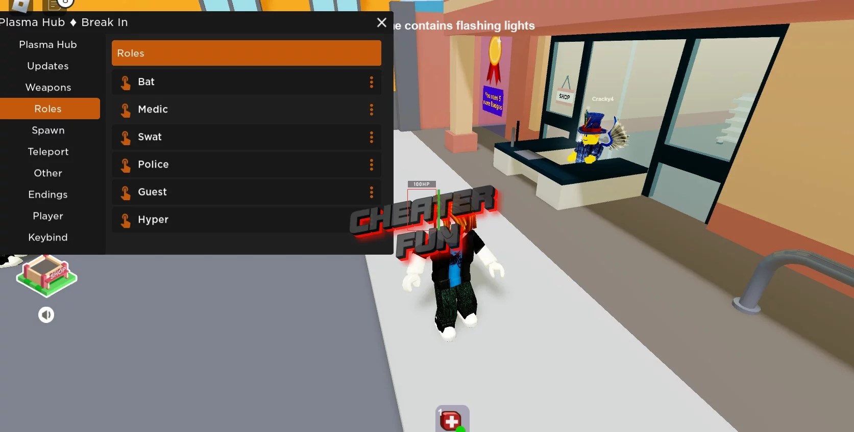 Break In Roblox Script Weapons, Teleports, Spawn & More