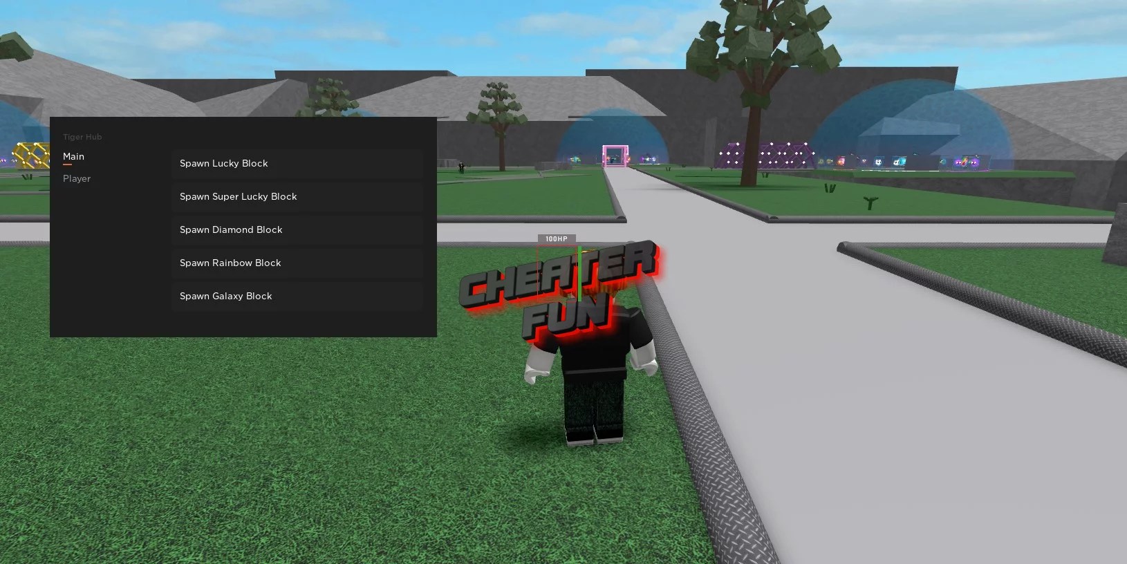 LUCKY BLOCKS Battlegrounds Cheat Spawn Lucky Block