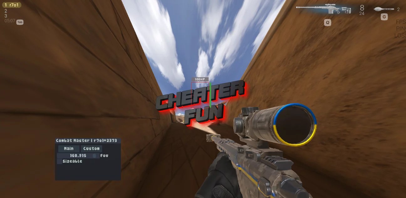 Combat Master Cheats: ESP, Unlimited ammo