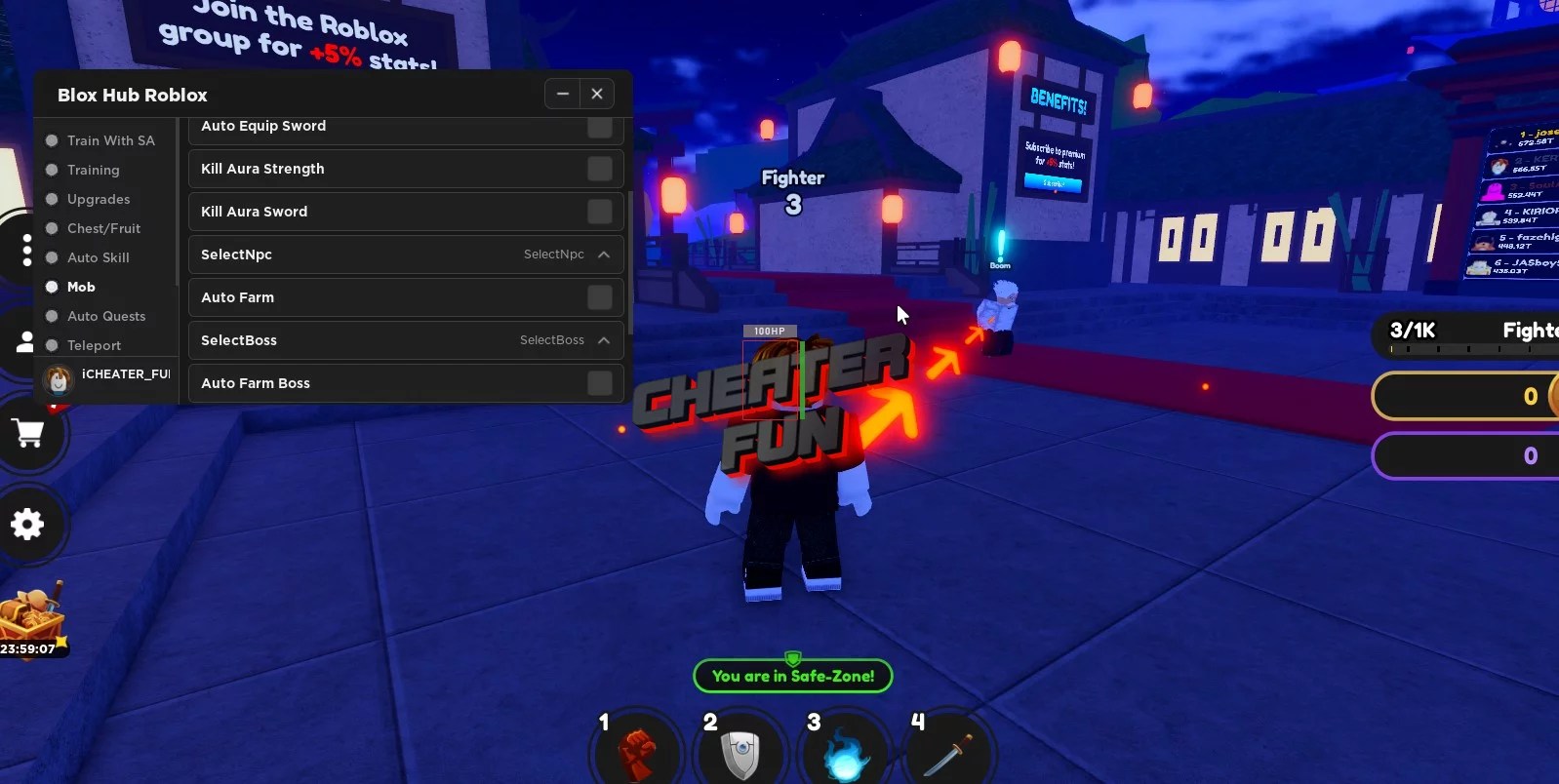 Anime Fighting Simulator X Script Kill Aura, Auto Farm & More