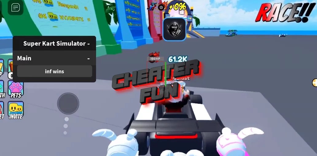 Super Kart Simulator Script Auto Wins » Download Free Cheats & Hacks