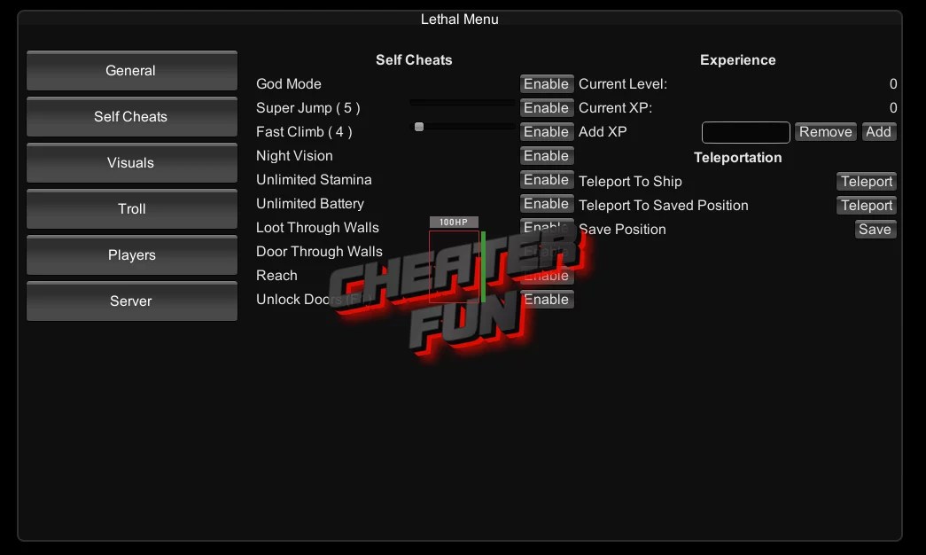 Lethal Company MultiHack Menu Mod