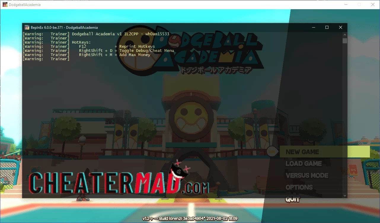Dodgeball Academia Trainer Hack 2021