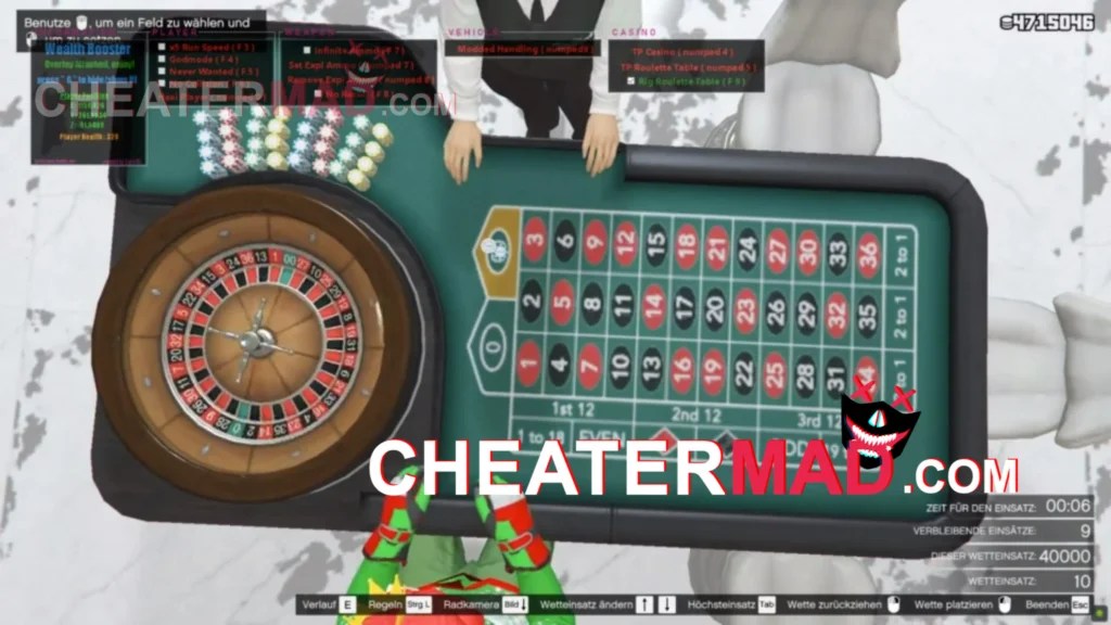 GTA 5 Casino Wealth Booster Cheat Roulette Hack GTA V 1.67