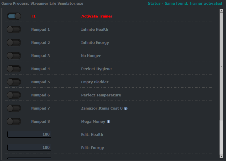 Streamer Life Simulator Trainer - FearLess Cheat Engine