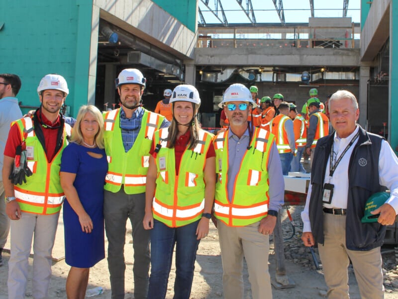 BELL Construction Celebrates Topping Out of Cheatham County Jail