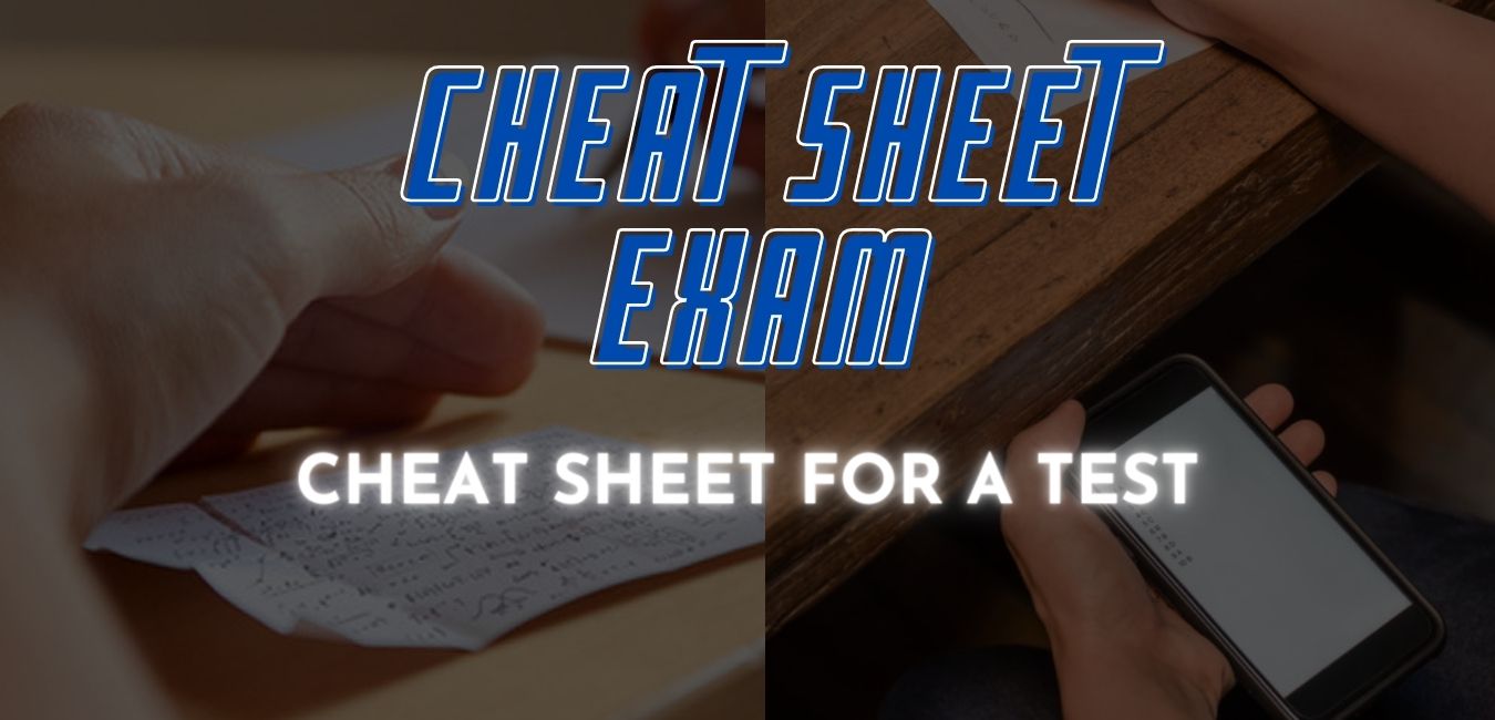 Cheat Sheet For A Test 【HOW TO MAKE A PERFECT ONE🤩】 HERE!