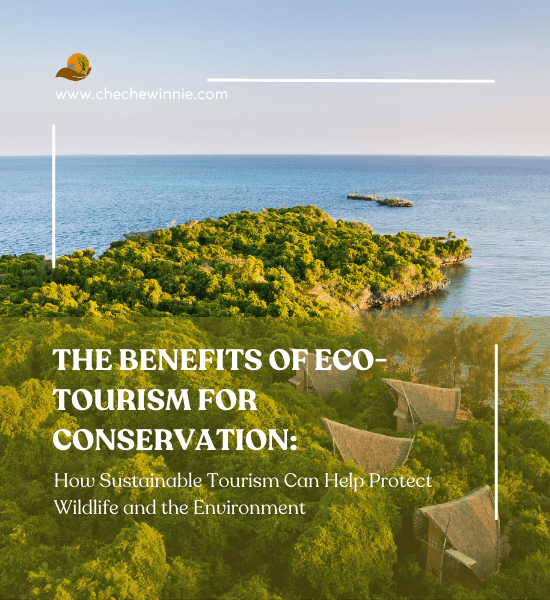 THE BENEFITS OF ECOTOURISM FOR CONSERVATION How Sustainable Tourism