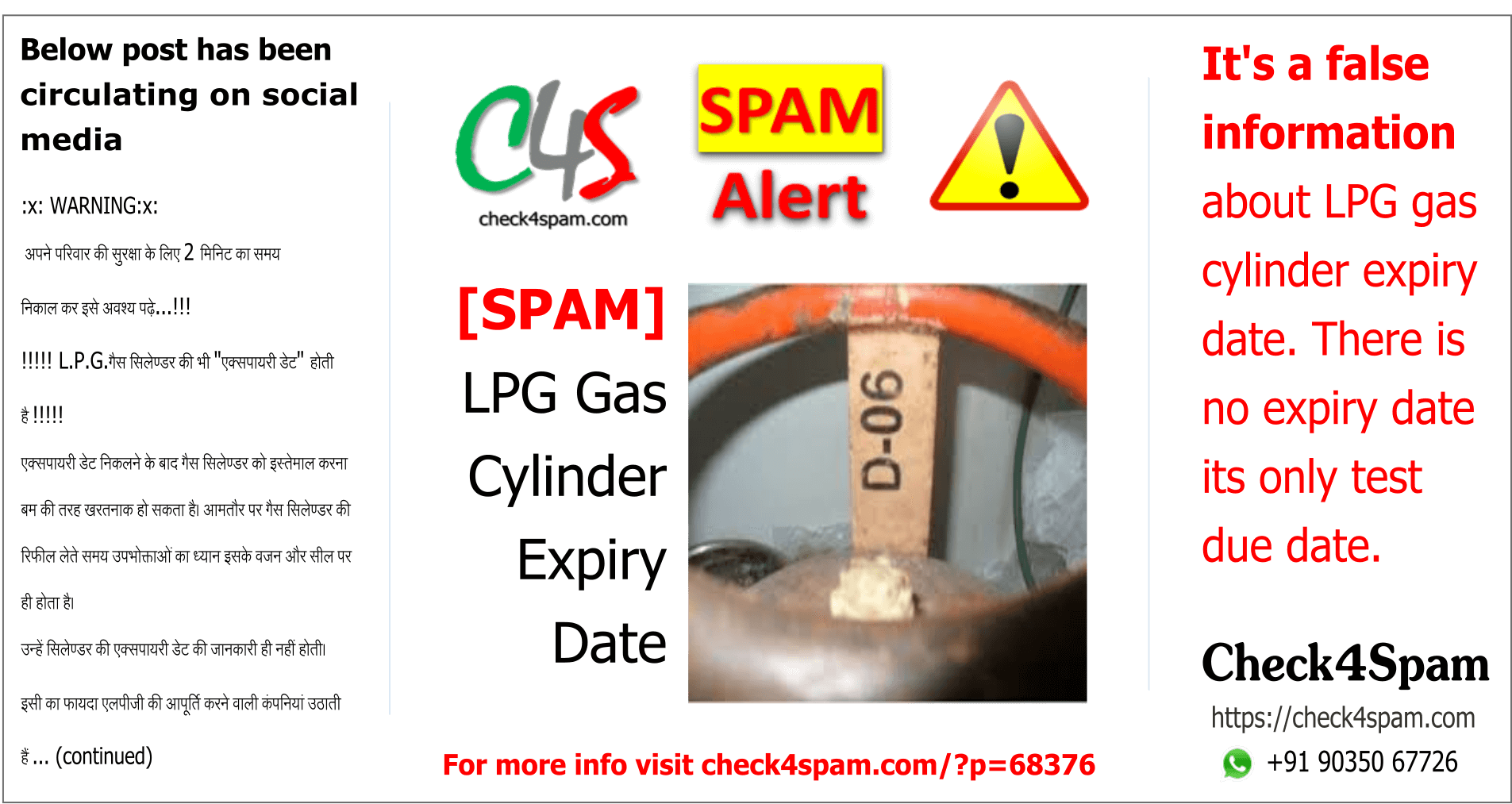 [SPAM] LPG Gas Cylinder Expiry Date Check4Spam