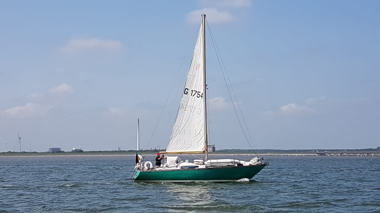 Segelboot, Segelyacht, Balaton 31, Klassiker, 18 PS Volvo Penta, Boot