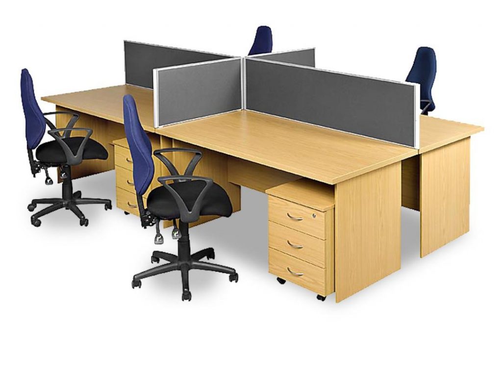 4 Way Workstation Checkers Office & Home