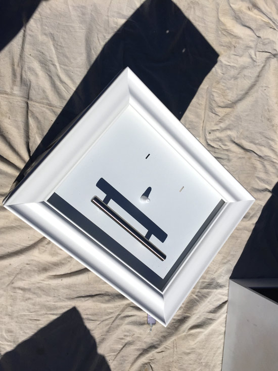 DIY File Into Accent Table