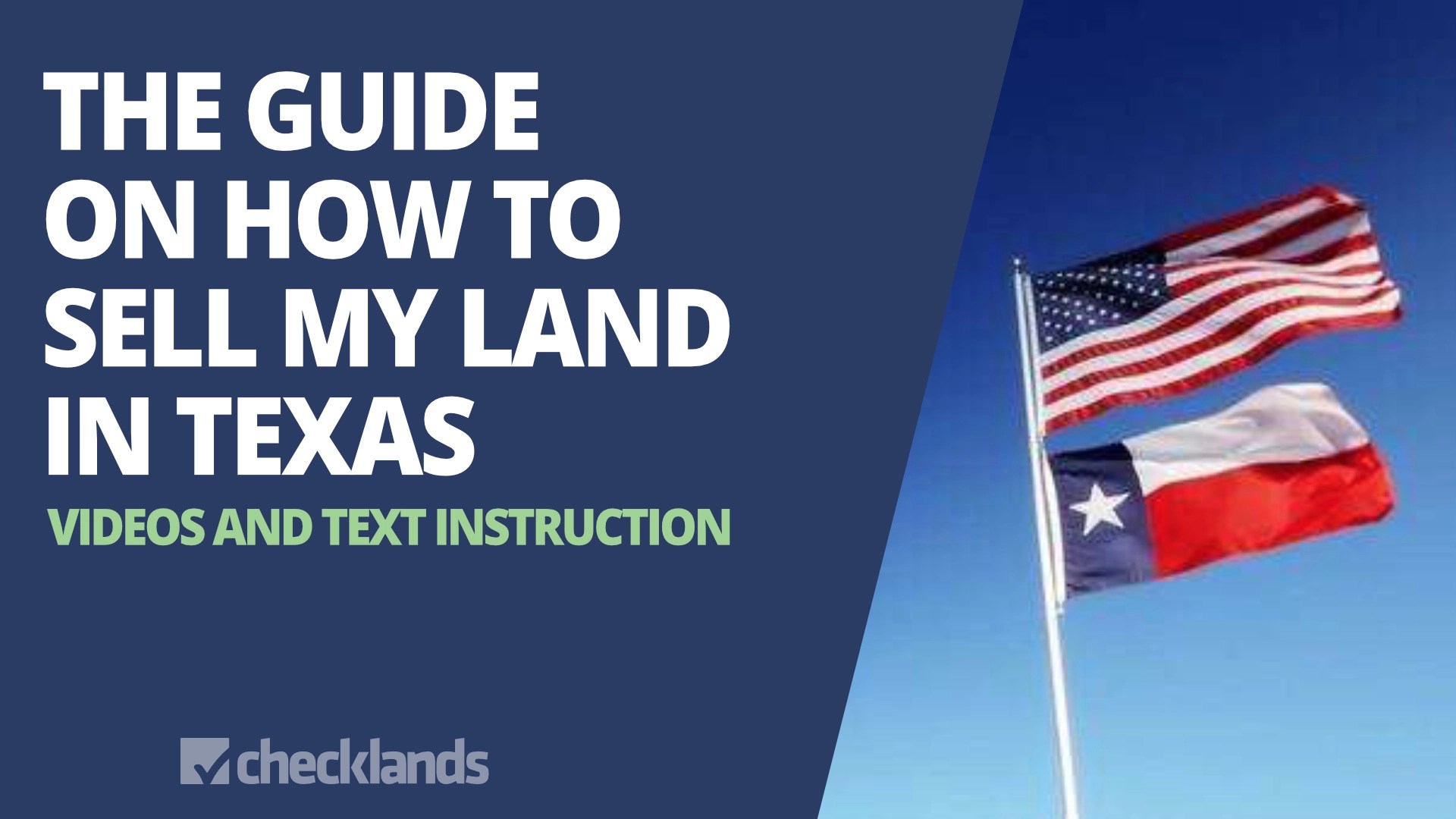 The Guide on How to Sell My Land in Texas Checklands
