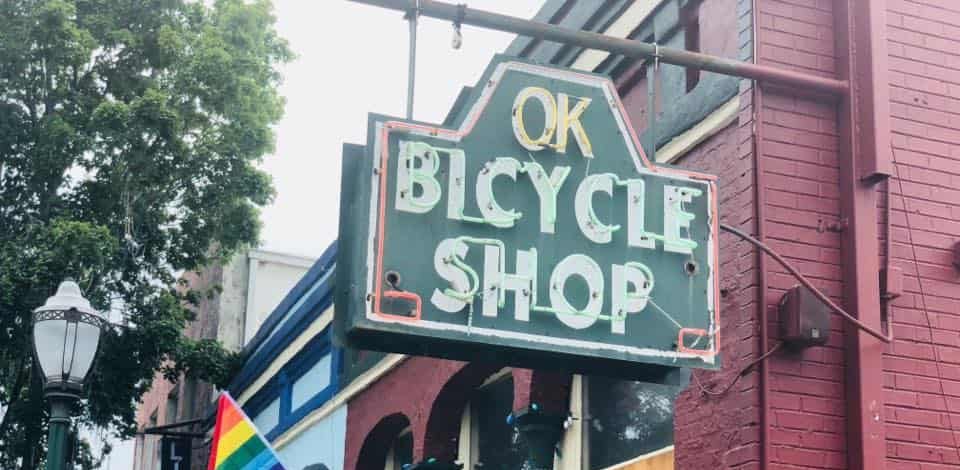 Sushi & Mexican Cuisine At OK Bicycle Shop In Downtown Mobile Alabama