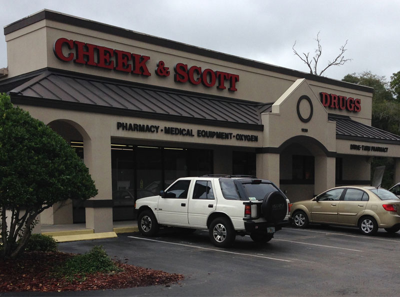 Live Oak Location Cheek & Scott Pharmacy