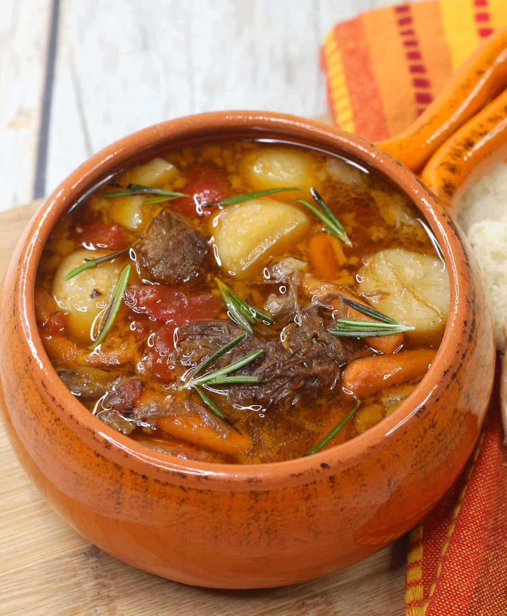 Instant Pot Roast Soup CheekyKitchen